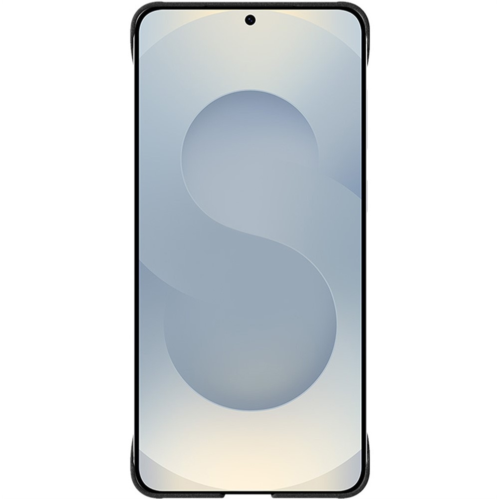 IMK matt zselés tok Samsung Galaxy S25 Edge készülékhez - fekete