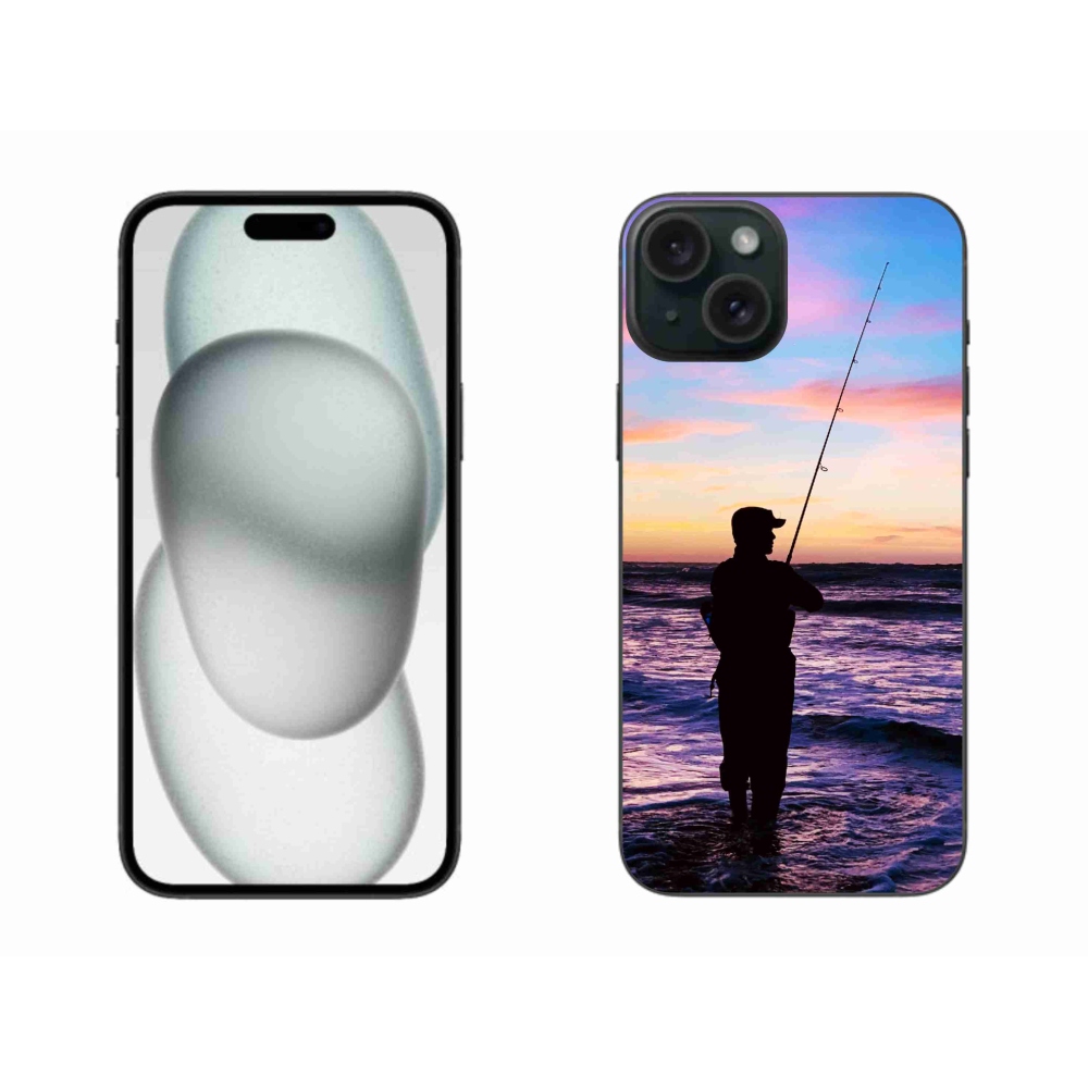 Gél védőburkolat mmCase iPhone 15 Plus készülékhez - Fishing 1