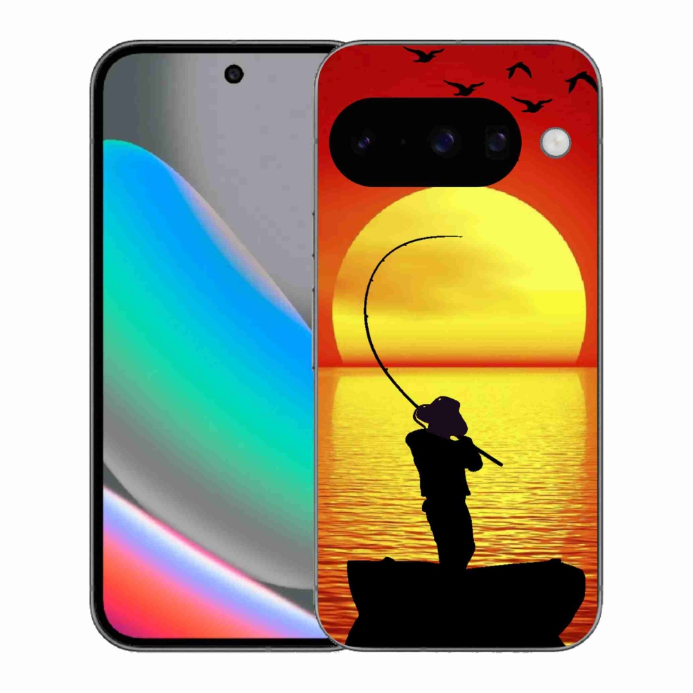 Zselés borítás mmCase a Google Pixel 10 számára - horgászat