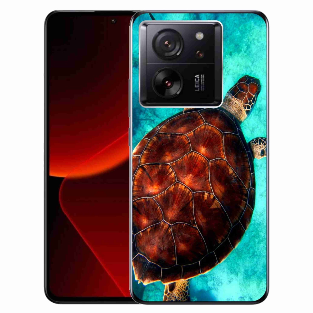 Gél borítás mmCase a Xiaomi 13T/13T Pro számára - teknősbéka