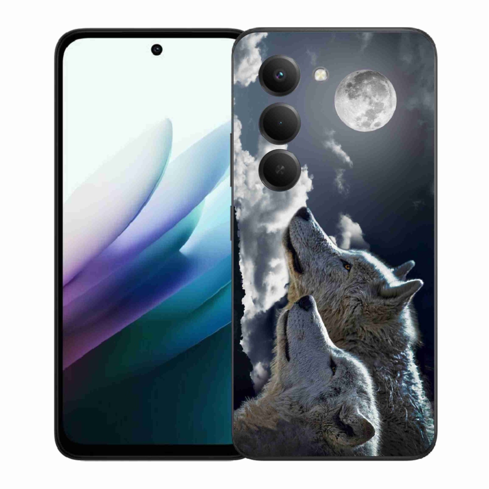 Gél borítás mmCase a Xiaomi Redmi 15 4G/5G (171mm) - farkasok