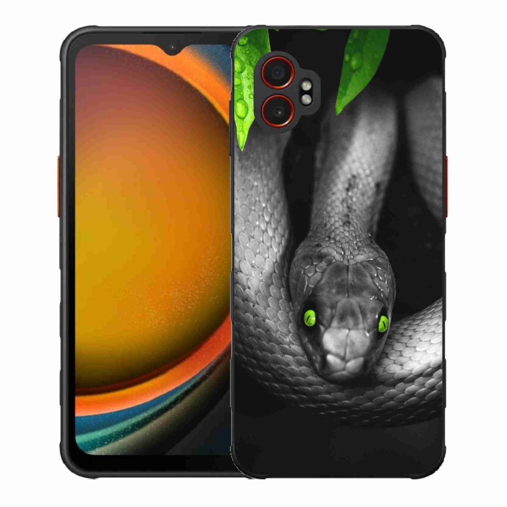 Zselés borítás mmCase Samsung Galaxy Xcover 7 Pro - kígyó