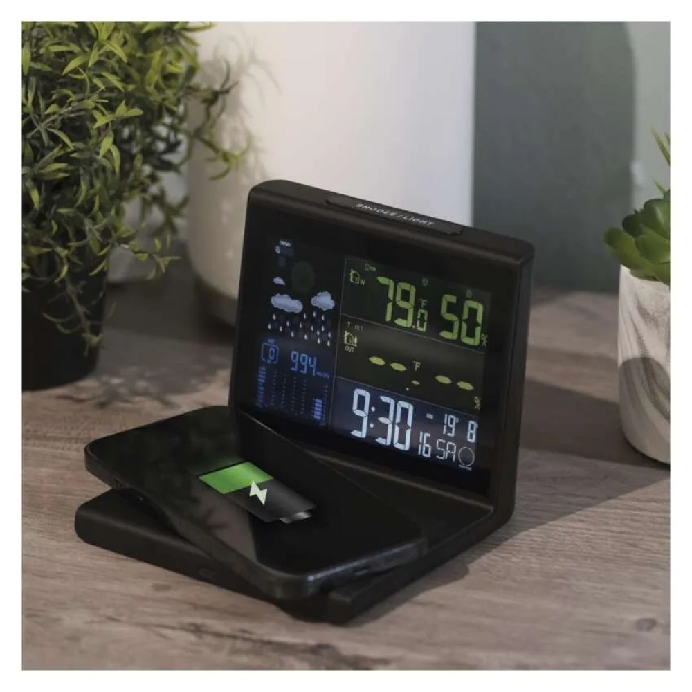 Időjárás-állomás vezeték nélküli töltéssel E8010