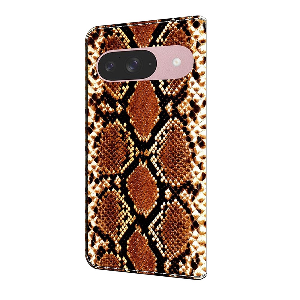 Sima könyv tok Google Pixel 10 Pro/Pixel 10 - kígyó mintás tok