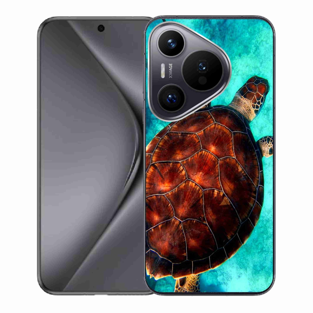Gél borító mmCase a Huawei Pura 70 készülékhez - teknősbéka