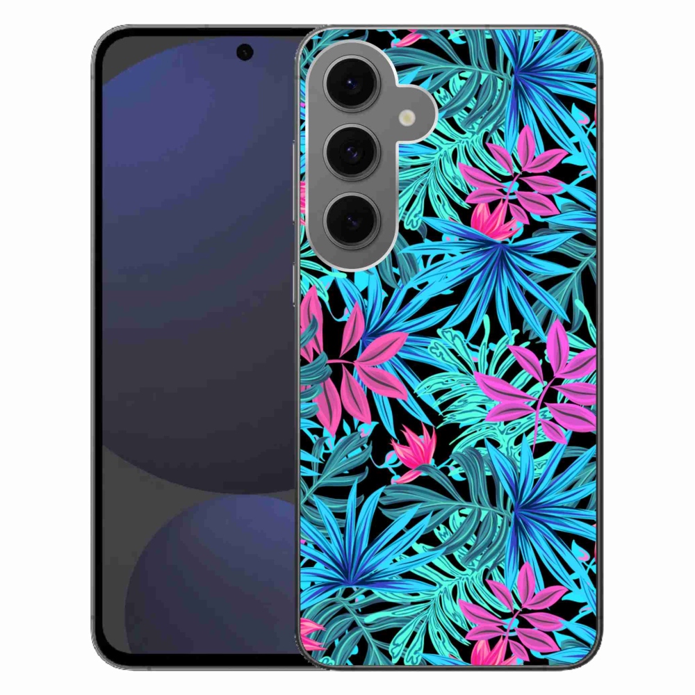 Zselés borítás mmCase Samsung Galaxy S24 FE - virágok 3