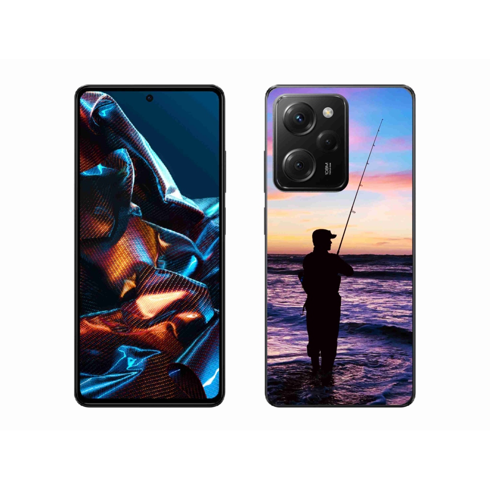 Gél borítás mmCase a Xiaomi Poco X5 Pro 5G számára - halászat 1