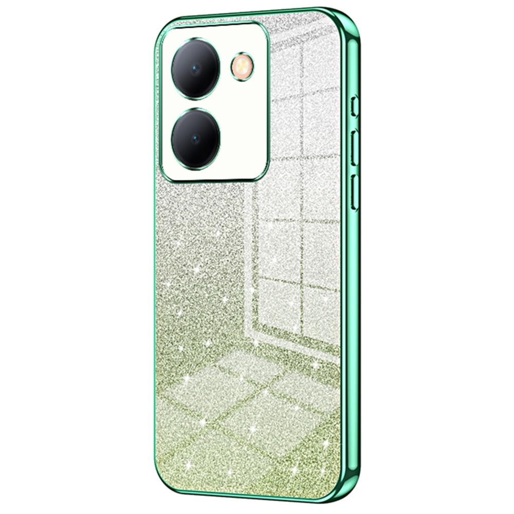 Elektrogél tok Vivo Y36-hoz - zöld