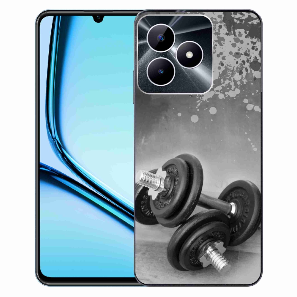 Zselés borítás mmCase a Realme Note 50 készülékhez - súlyzók 1