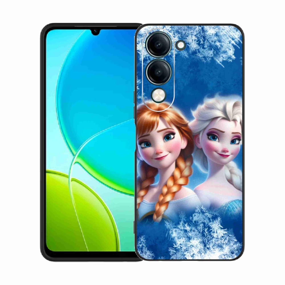 Gélburkolat mmCase a Vivo Y29s 5G-n - Ice Kingdom 2