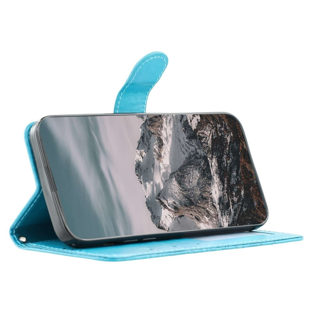 Mandala könyv tok a Xiaomi Redmi 15 5G-hez - kék