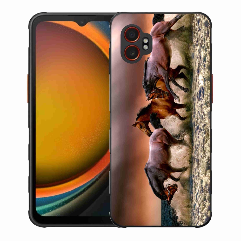 Zselés borítás mmCase Samsung Galaxy Xcover 7 Pro - lovak 1
