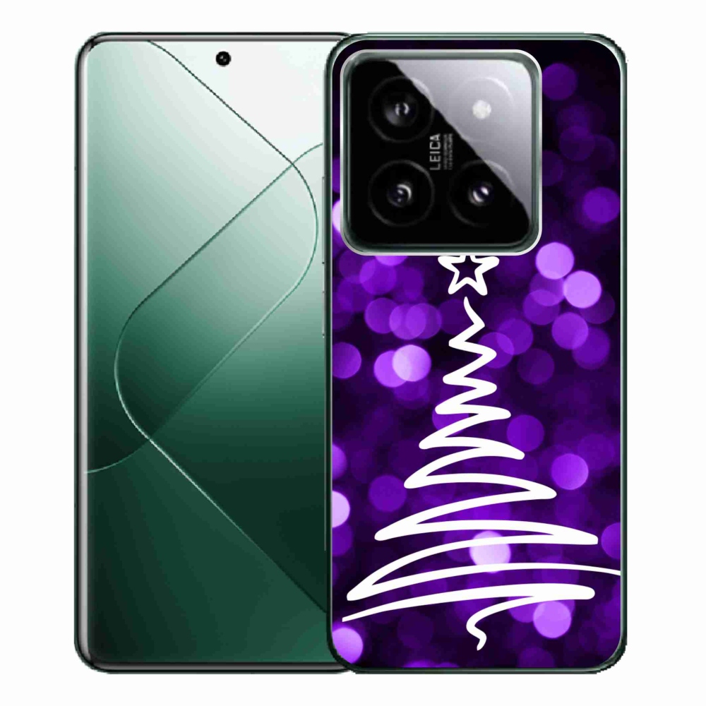 Gél borítás mmCase a Xiaomi 14 Pro számára - fa