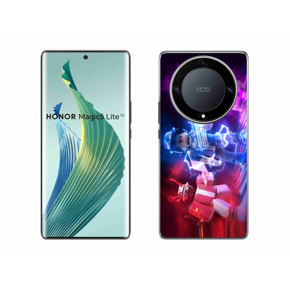 Gél borítás mmCase a Honor Magic 5 Lite 5G számára - roblox