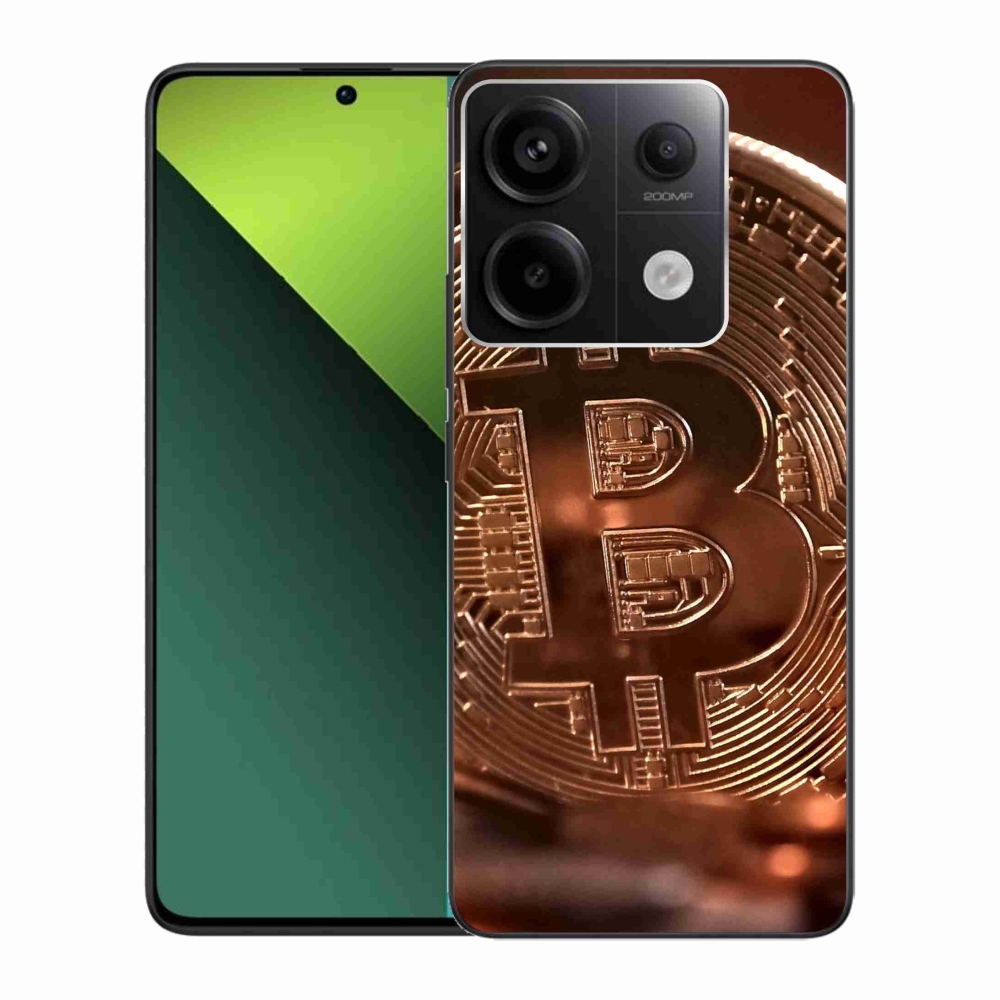 Gél borítás mmCase a Xiaomi Redmi Note 13 Pro 5G/Poco X6 5G számára - bitcoin