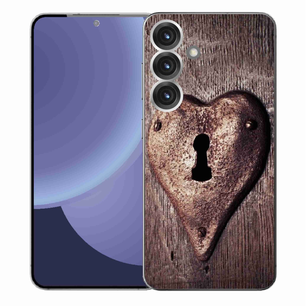 Gél borítás mmCase Samsung Galaxy S25+ készülékhez - szív alakú zár