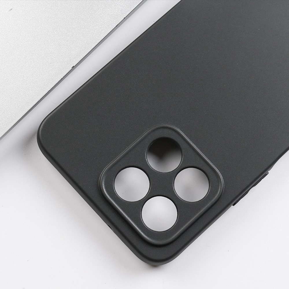 Matt zselés tok a Honor X6b készülékhez - fekete