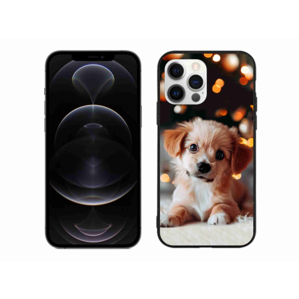 Zselés borítás mmCase iPhone 12 Pro Max készülékhez - kölyökkék