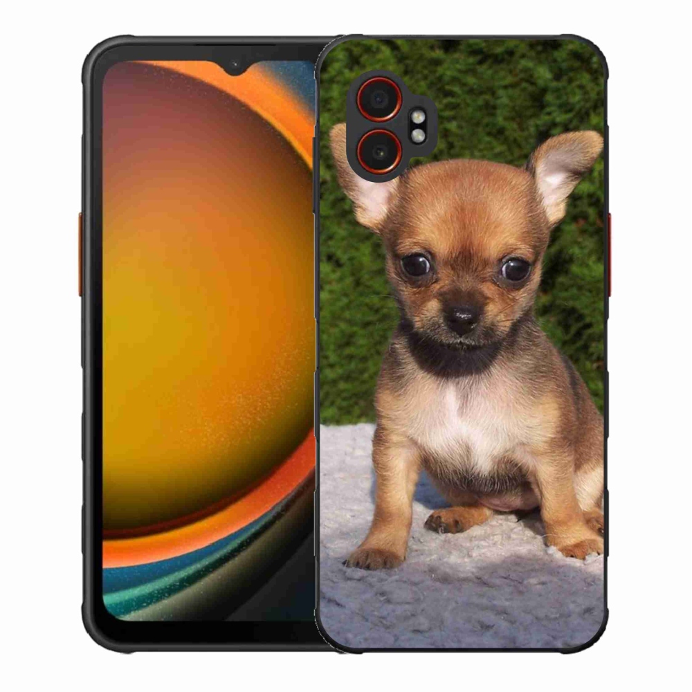 Gél borítás mmCase Samsung Galaxy Xcover 7 Pro - chihuahua 3