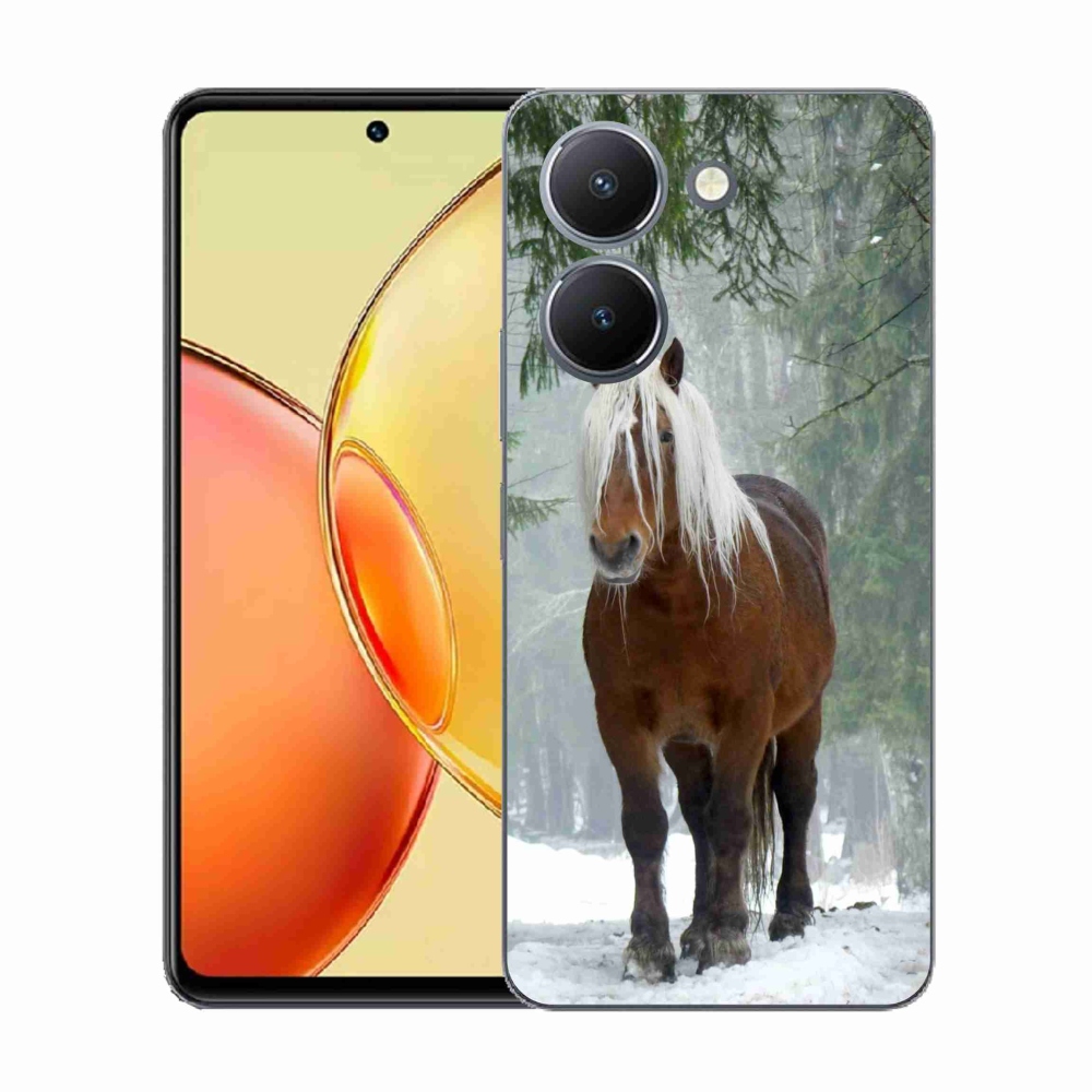 Gél borítás mmCase a Vivo Y36-hoz - ló az erdőben