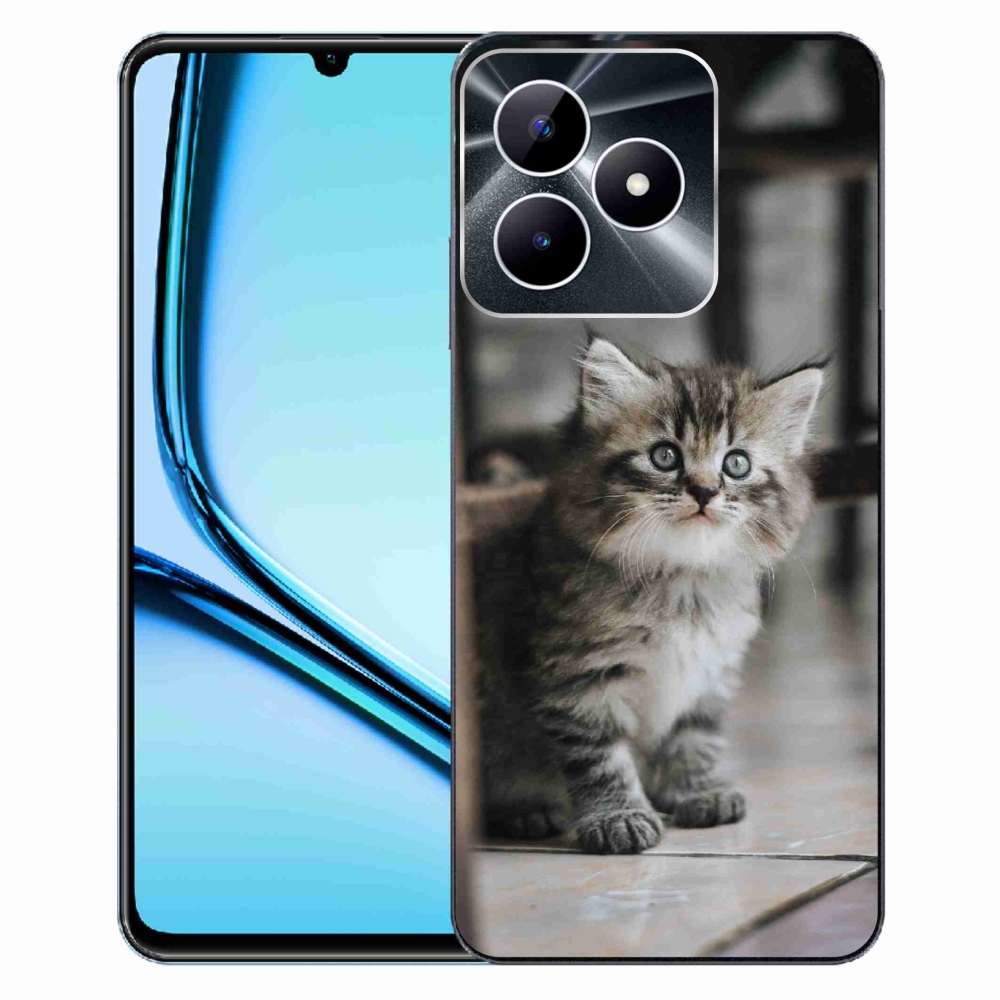 Zselés borító mmCase a Realme Note 50 készülékhez - cica