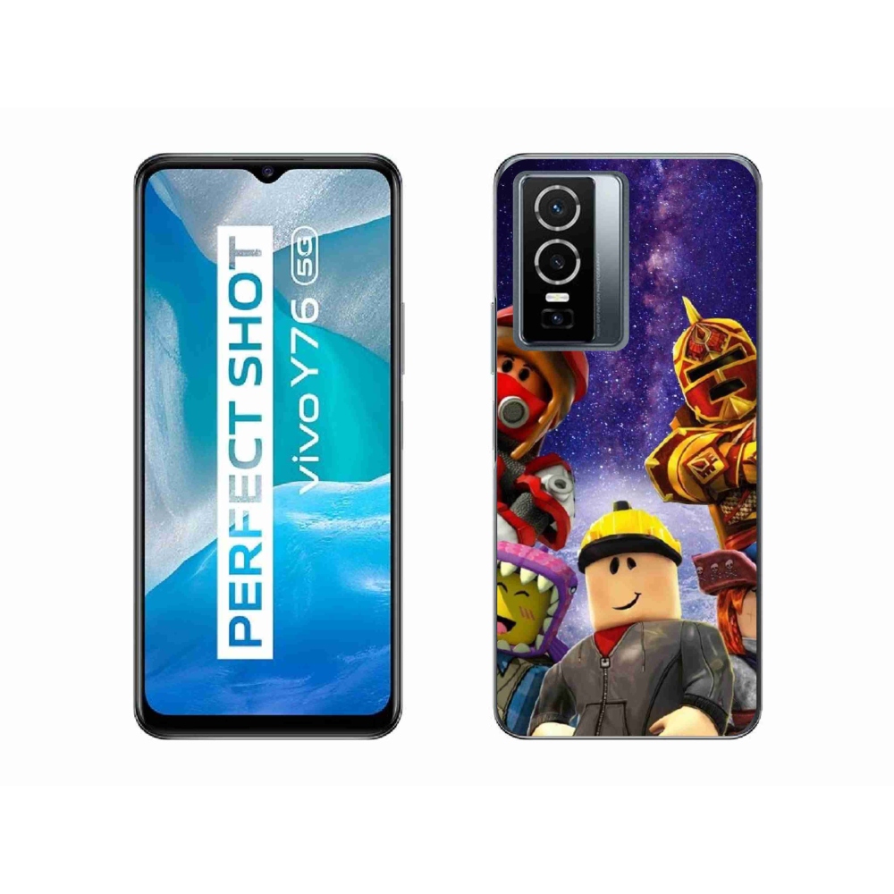 Zselés borítás mmCase a Vivo Y76 5G-n - roblox 3