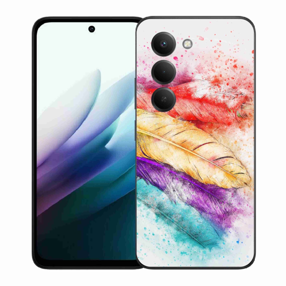 Gél borítás mmCase a Xiaomi Redmi 15 4G/5G (171mm) - színes tollhoz