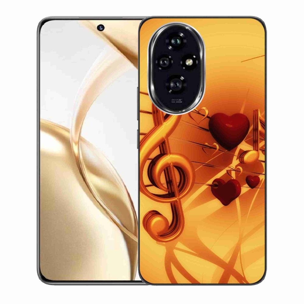 Zselés borítás mmCase a Honor 200 5G számára - jegyzetek