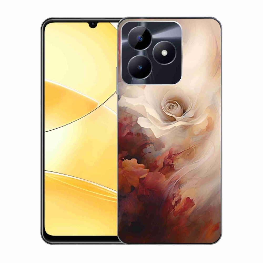 Zselés borító mmCase a Realme C51/C53 készülékhez - absztrakt motívum 9