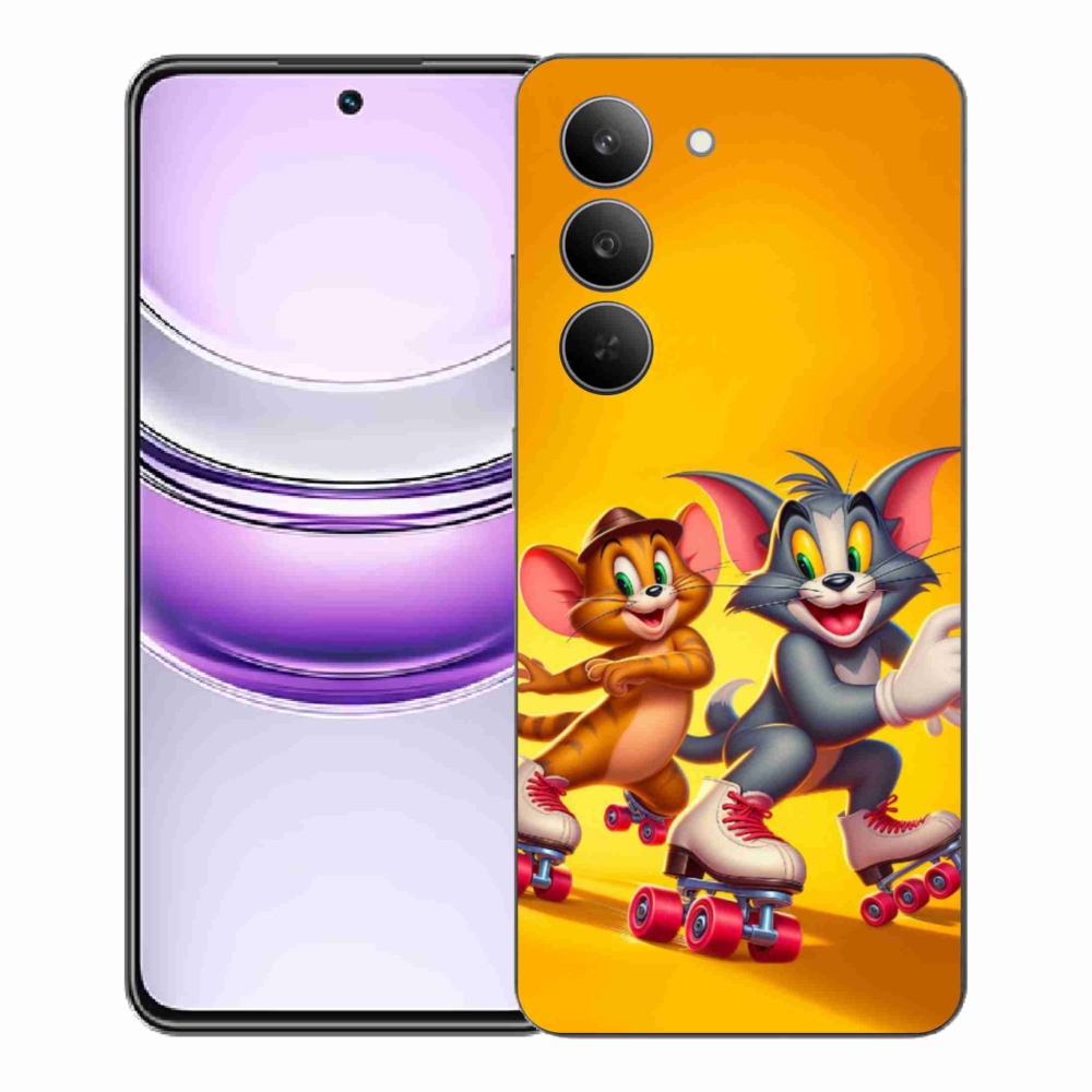 Gél borítás mmCase a Realme 14x 5G készülékhez - tom and jerry
