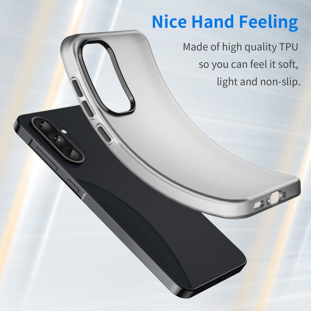 Candys matt zselés tok Samsung Galaxy A36 5G/A56 5G - fekete színben