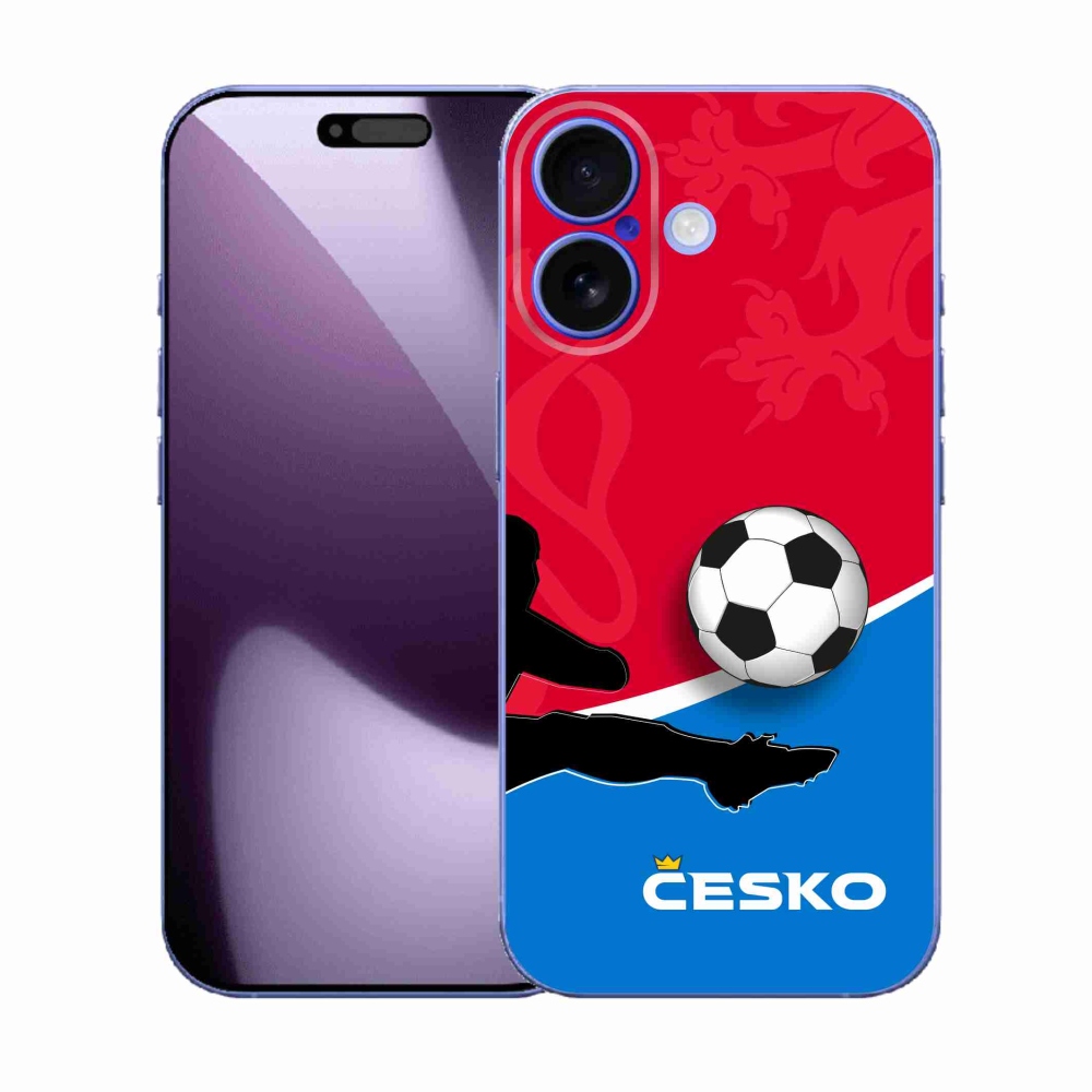 Zselés borítás mmCase iPhone 17 - futball Csehország 2