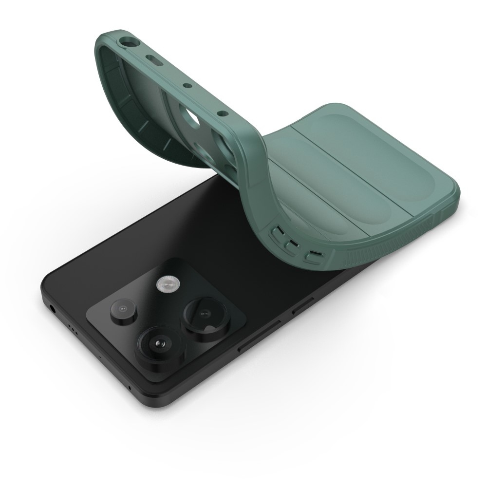 Rugg tartós zselés tok Xiaomi Redmi Note 13 Pro 5G/Poco X6 5G - zöld