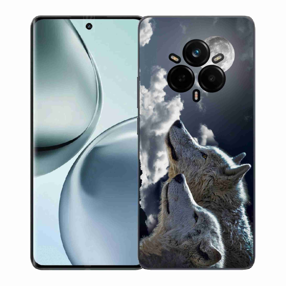 Gél borítás mmCase a Realme 14 Pro 5G készülékhez - farkasok