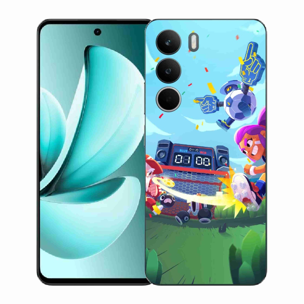 Gél borítás mmCase a Realme C71 készülékhez - verekedős csillagok 1