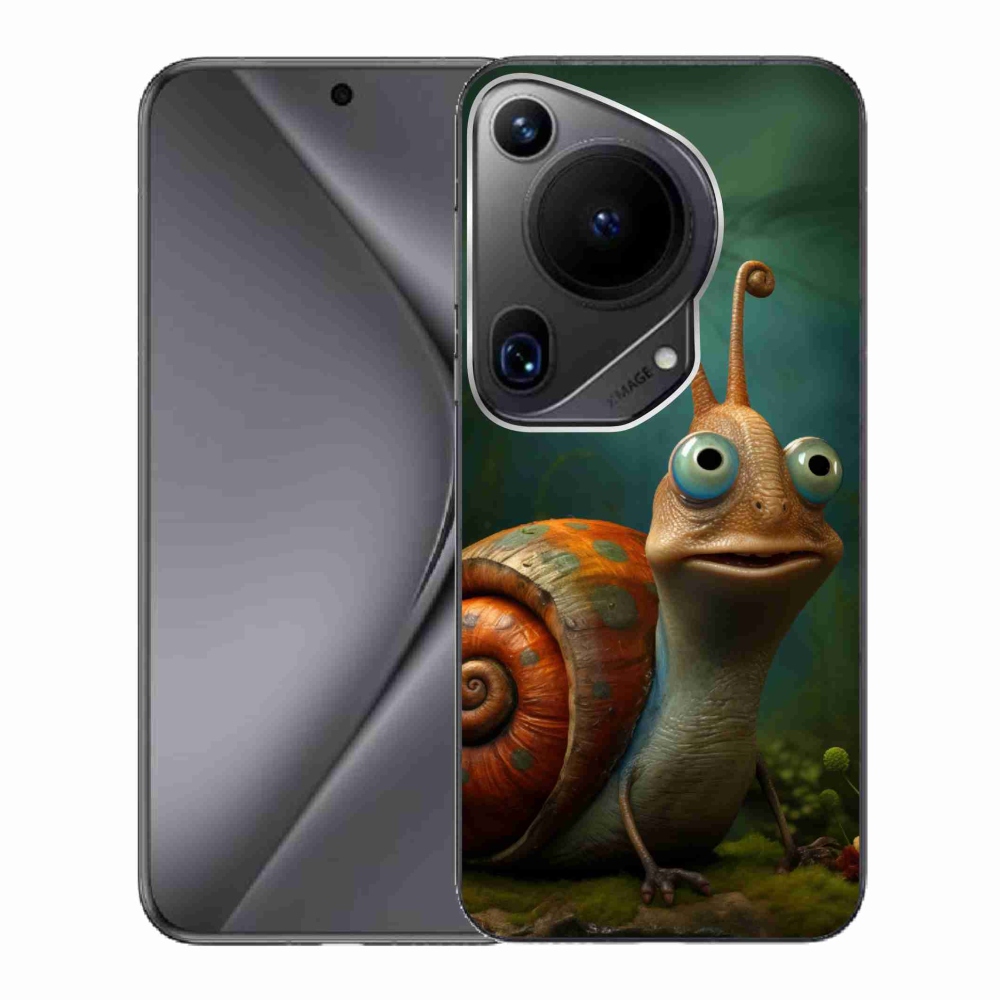 Gél borító mmCase a Huawei Pura 70 Ultra készülékhez - csiga