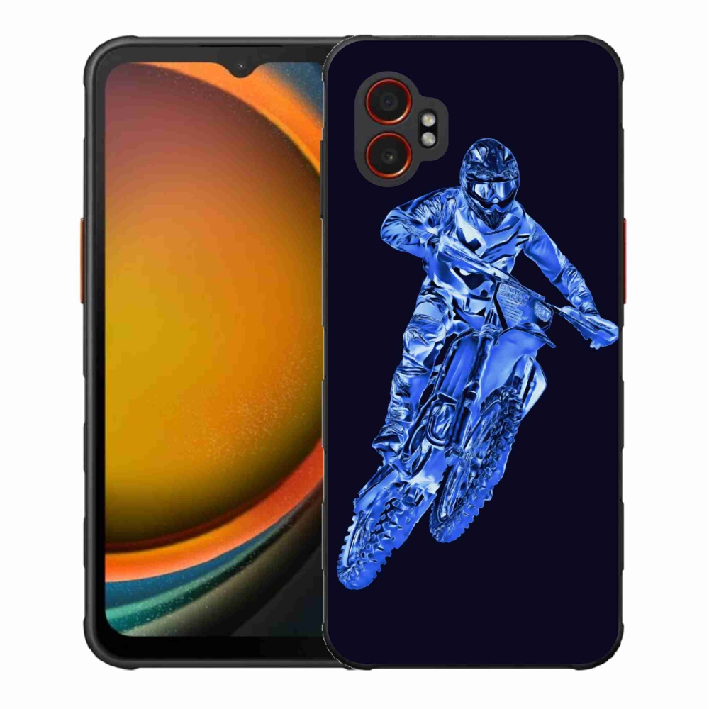 Zselés borítás mmCase Samsung Galaxy Xcover 7 Pro - motocross 1