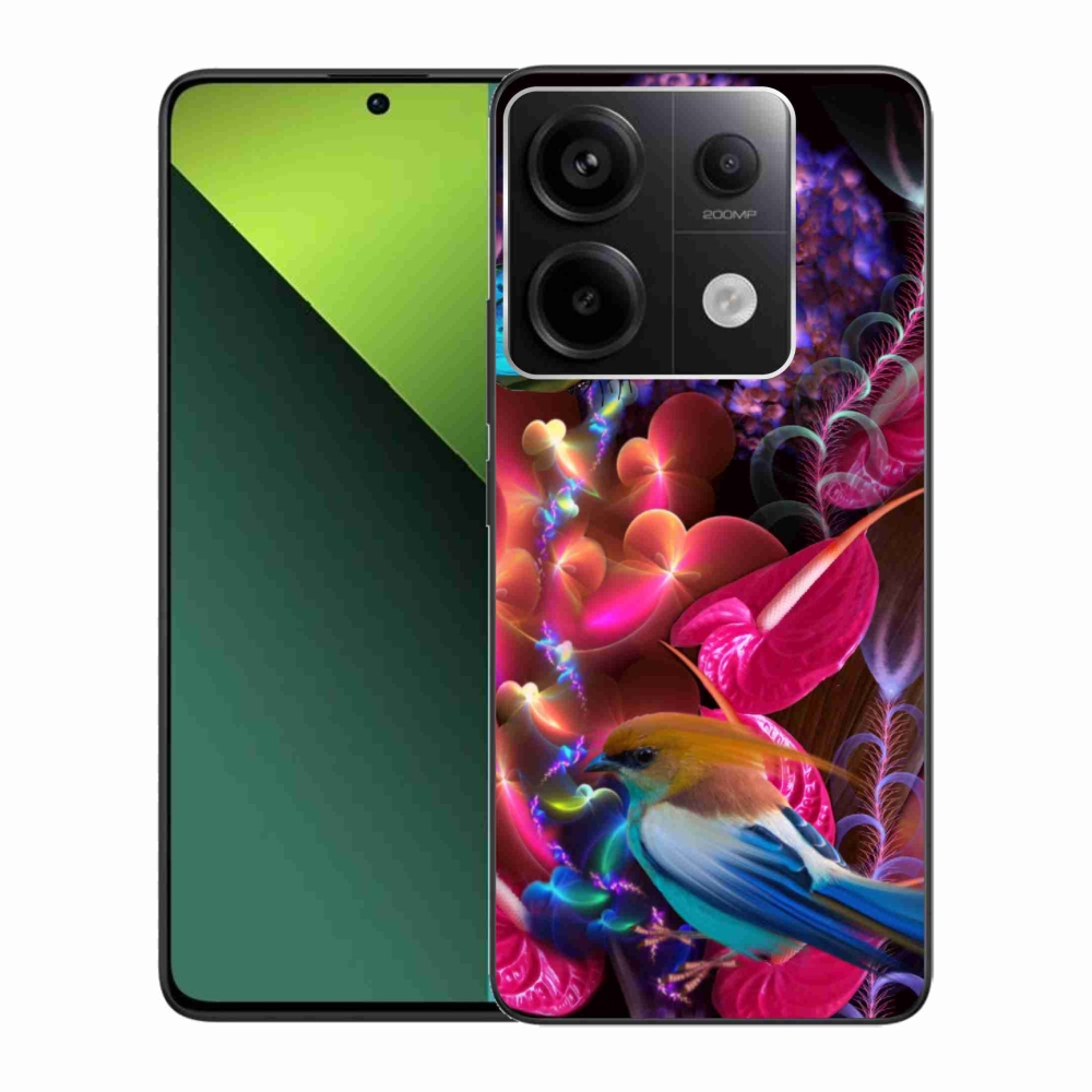 Gél borítás mmCase a Xiaomi Redmi Note 13 Pro 5G/Poco X6 5G számára - színes virágok