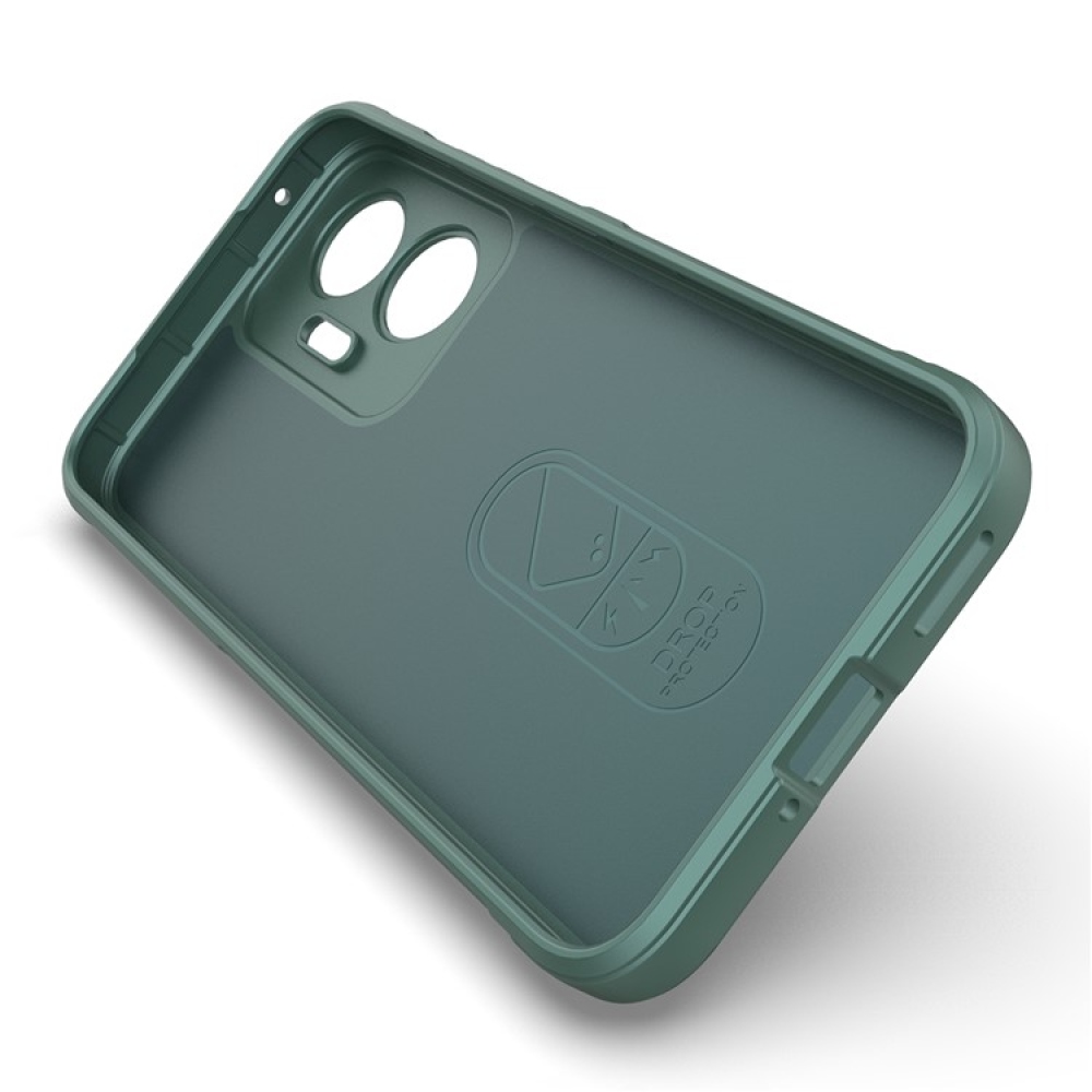 Rugg tartós zselés tok Xiaomi Poco F7 5G - zöld