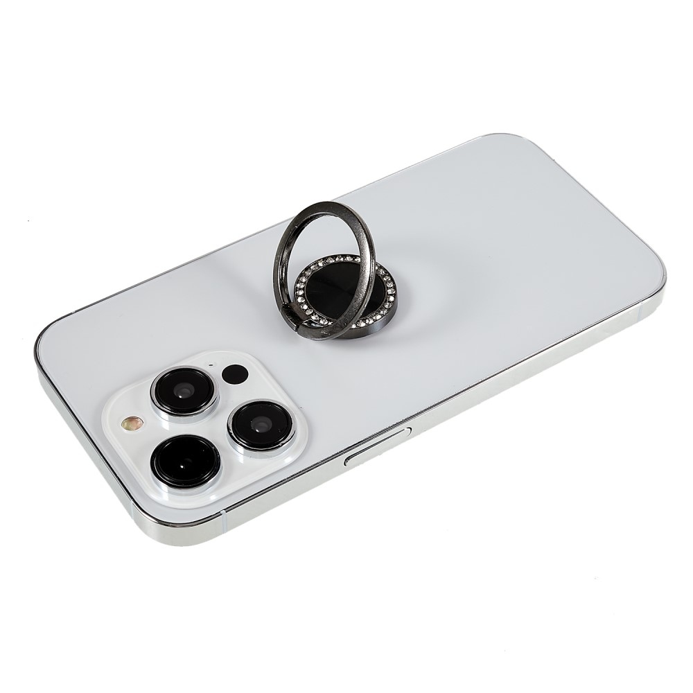 Rajnai ujjtartó mobiltelefonhoz - fekete