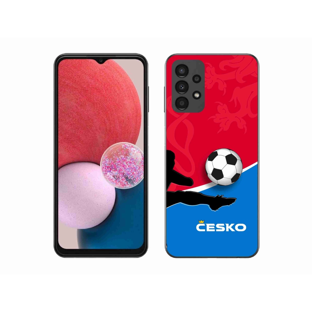 Gél borítás mmCase Samsung Galaxy A13 4G - futball Csehország 2