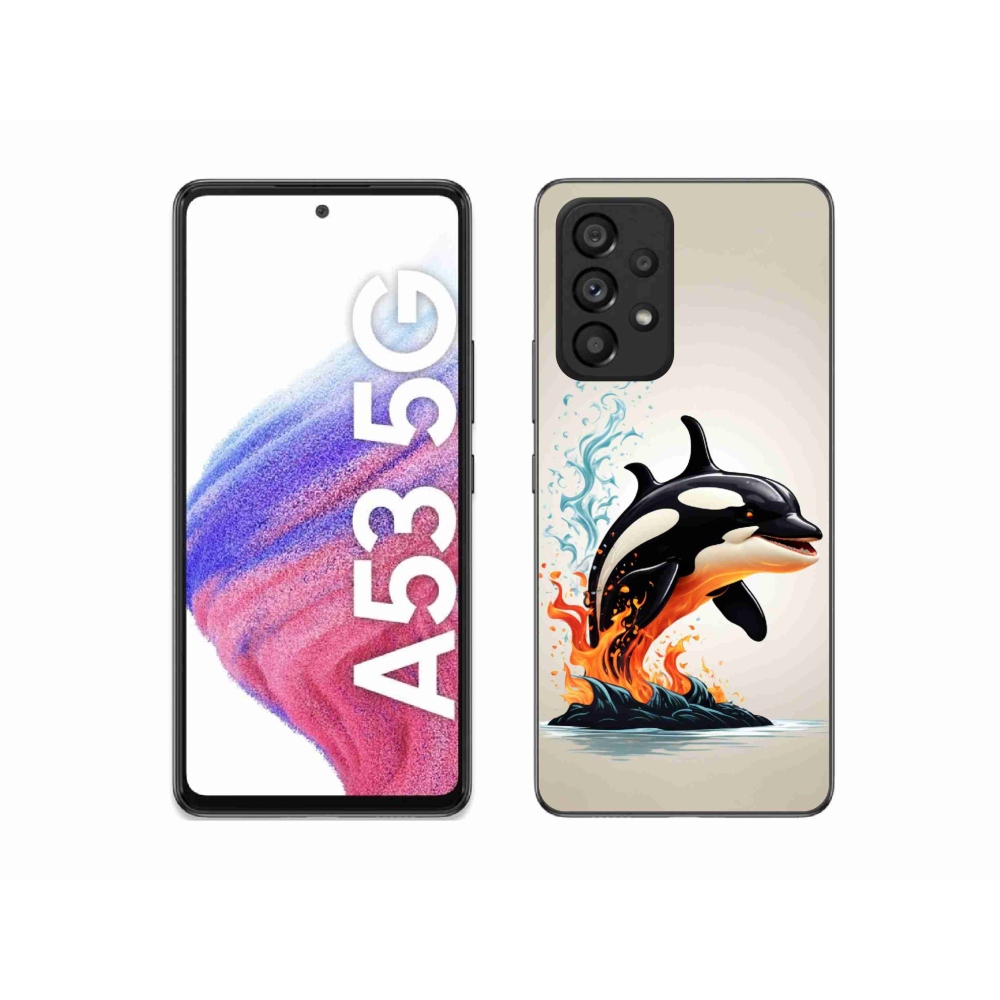 Gél védőhuzat mmCase Samsung Galaxy A53 5G - írisz