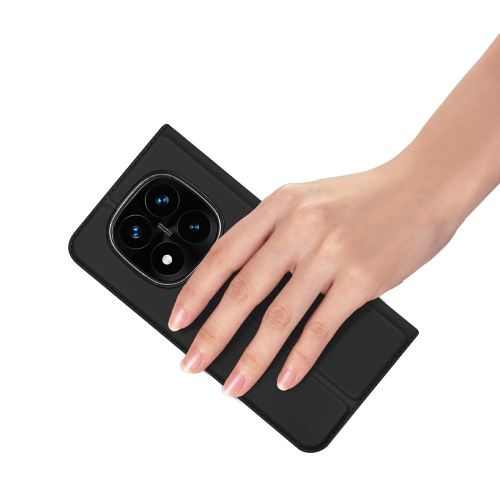 DUX könyvtáska Xiaomi Redmi Note 14 Pro+ 5G - fekete