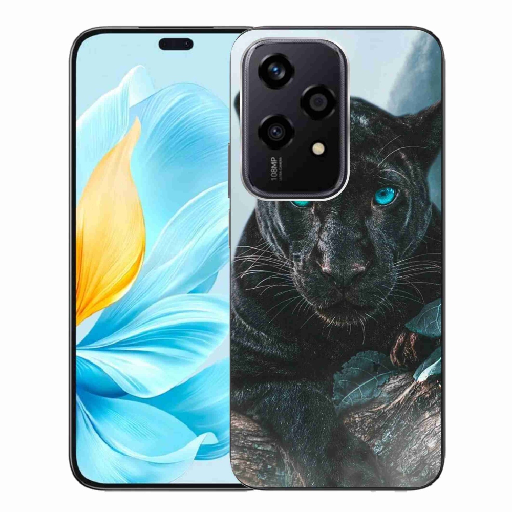 Zselés borítás mmCase a Honor 200 Lite 5G készülékhez - fekete párduc