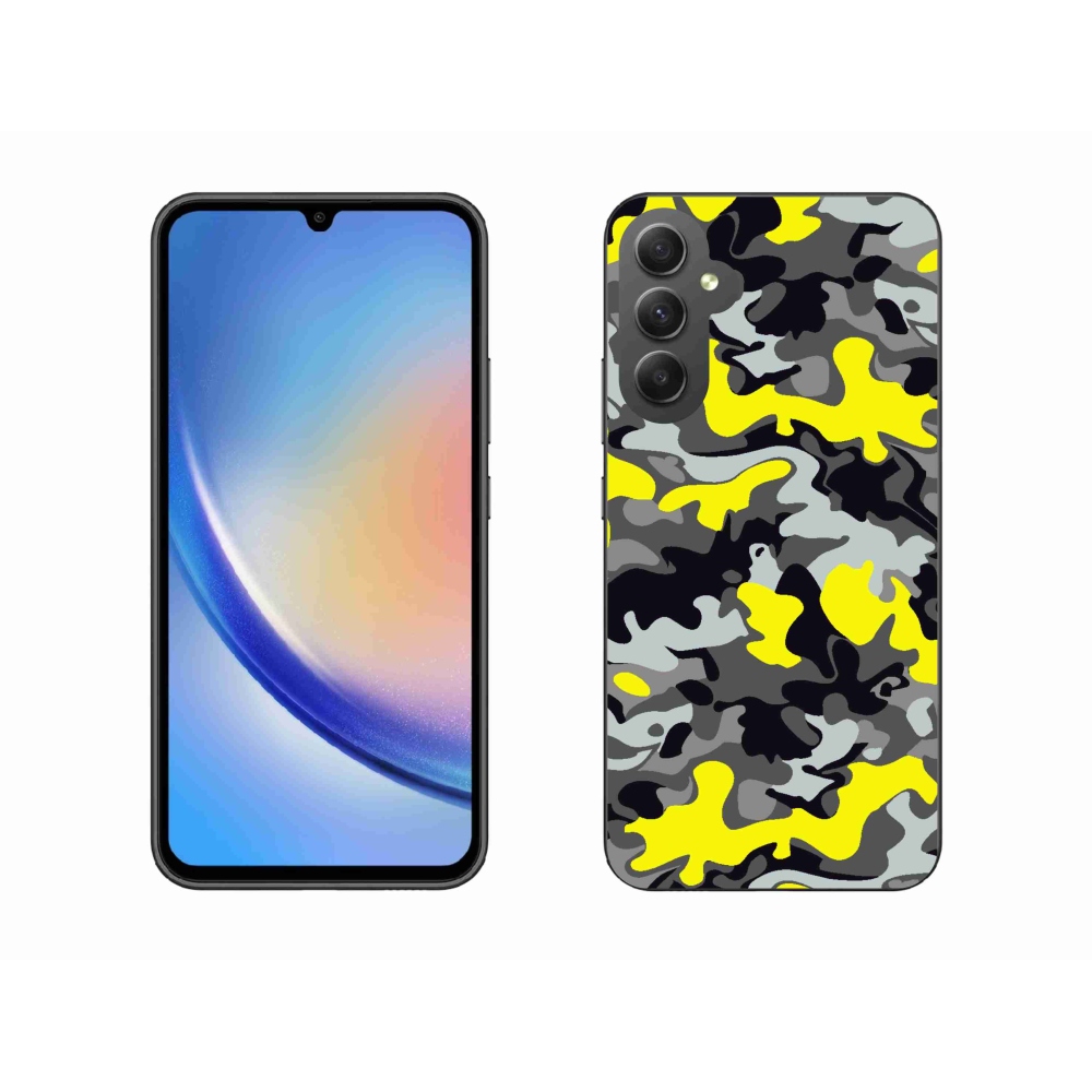 Zselés borítás mmCase Samsung Galaxy A34 5G - terepszínű minta 6