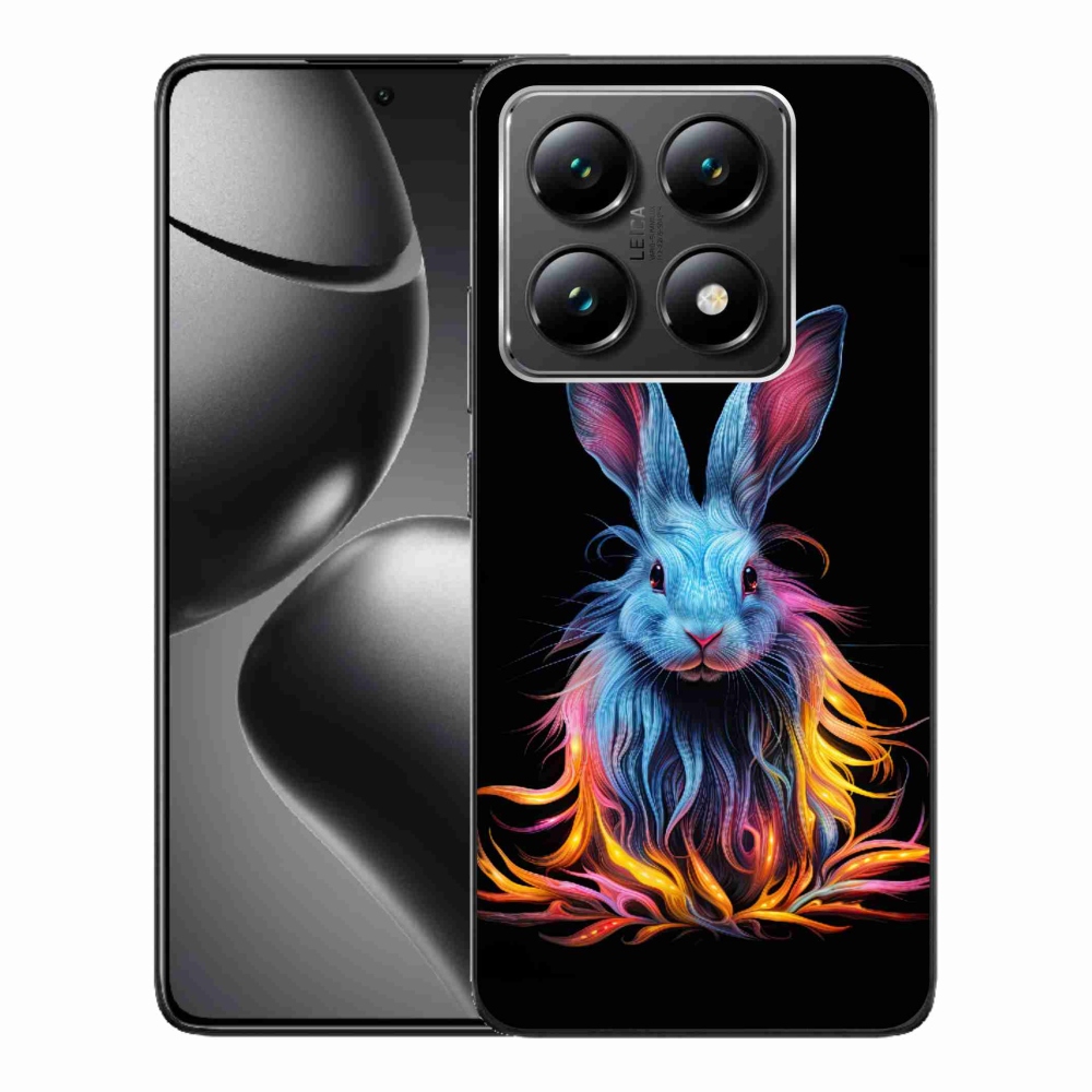 Gél borító mmCase a Xiaomi 14T számára - absztrakt nyúl