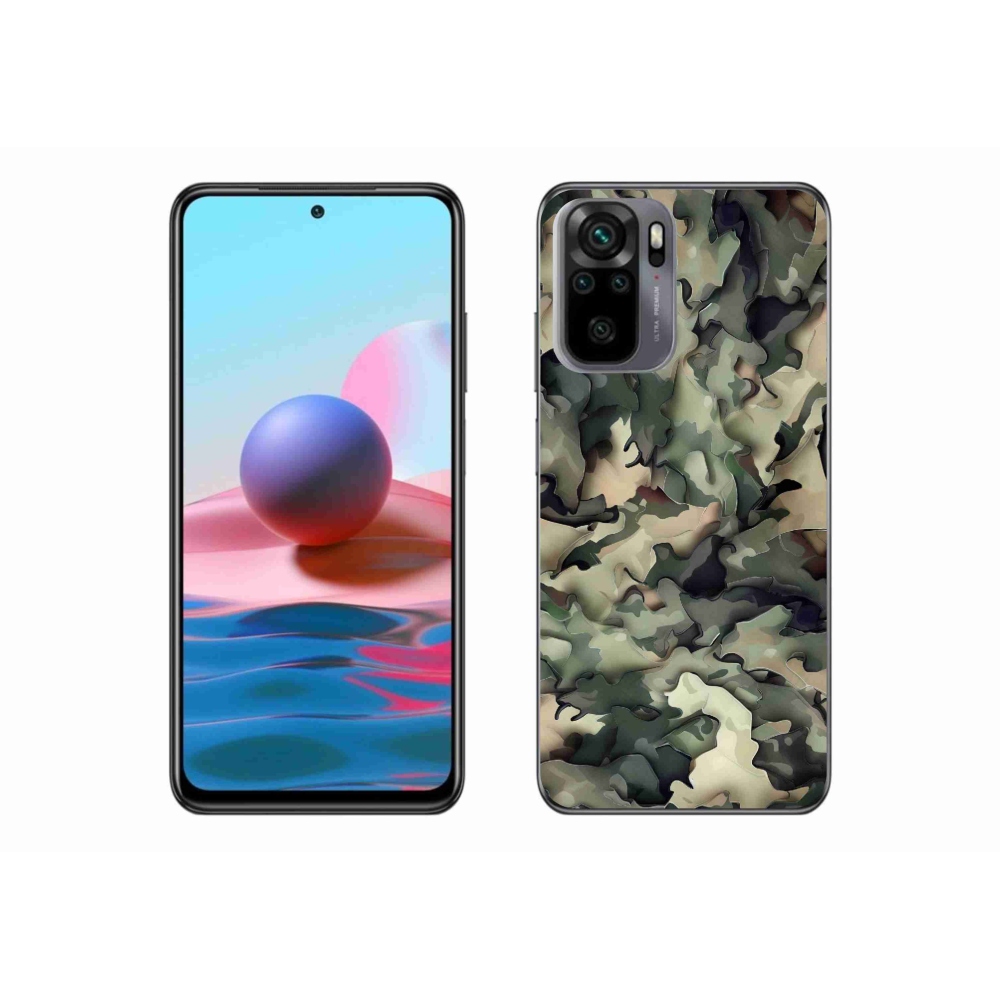 Gél borítás mmCase a Xiaomi Redmi Note 10S-hez - terepszínű minta 9