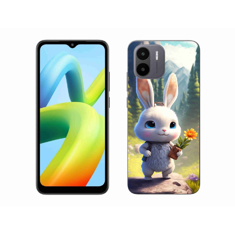 Gél borítás mmCase a Xiaomi Redmi A1/Redmi A2 készülékhez - aranyos nyuszi