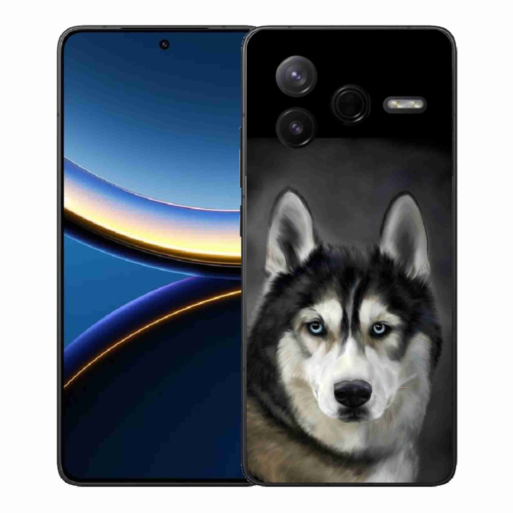 Gél borítás mmCase a Xiaomi Poco F7 Pro számára - husky