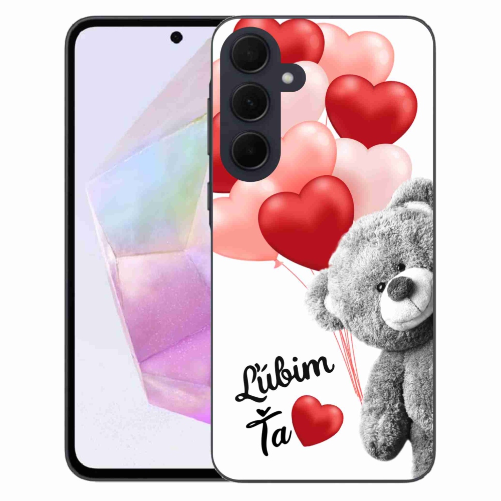 Gél tok mmCase a Samsung Galaxy A35 5G készülékhez - I love you en
